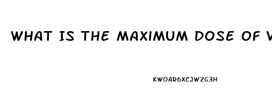 What Is The Maximum Dose Of Viagra That Is Safe