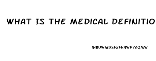 What Is The Medical Definition Of Impotence