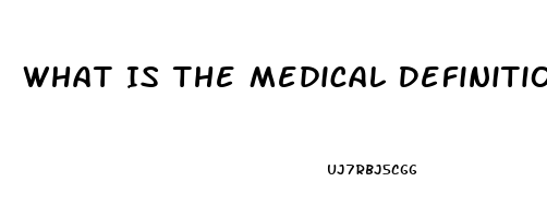 What Is The Medical Definition Of Impotence