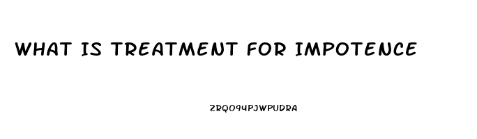 What Is Treatment For Impotence