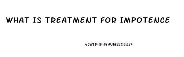 What Is Treatment For Impotence