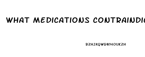 What Medications Contraindicated Cbd Oil