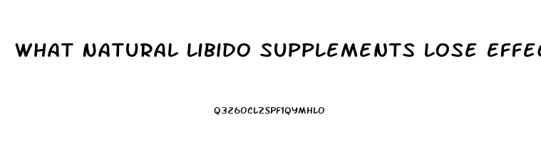 What Natural Libido Supplements Lose Effectiveness Over Time