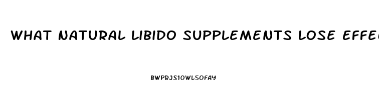 What Natural Libido Supplements Lose Effectiveness Over Time