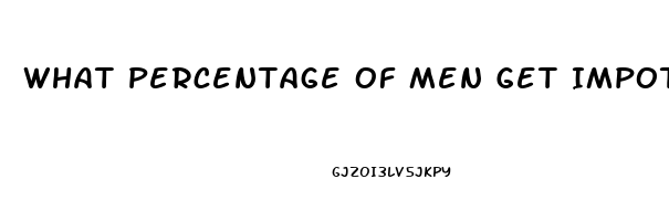 What Percentage Of Men Get Impotence From Adderall