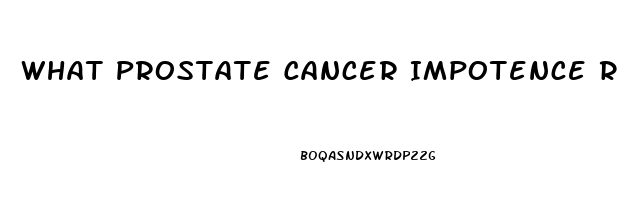 What Prostate Cancer Impotence Recovery