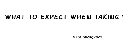 What To Expect When Taking Viagra