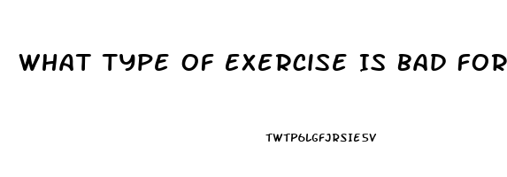 What Type Of Exercise Is Bad For Impotence