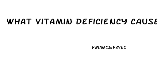 What Vitamin Deficiency Causes Low Libido