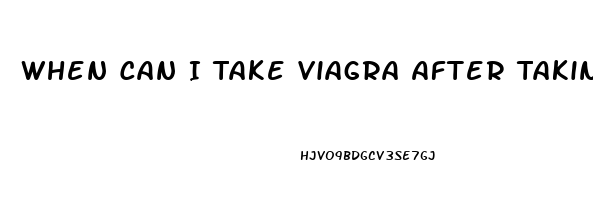 When Can I Take Viagra After Taking Cialis