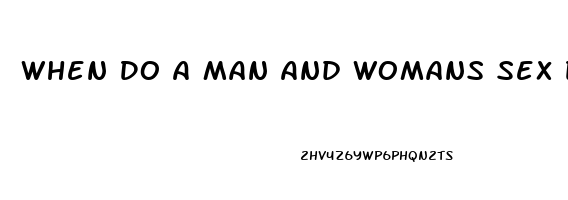 When Do A Man And Womans Sex Drive Peak