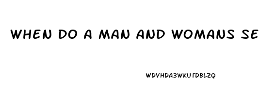 When Do A Man And Womans Sex Drive Peak