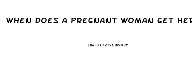 When Does A Pregnant Woman Get Her Sex Drive Back