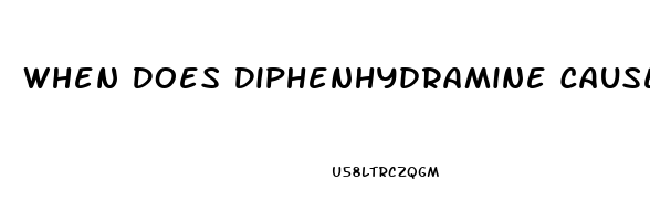 When Does Diphenhydramine Cause Impotence