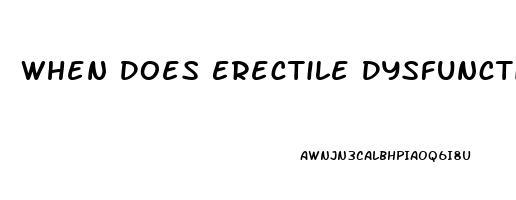 When Does Erectile Dysfunction Go Away