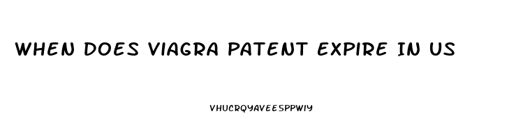 When Does Viagra Patent Expire In Us