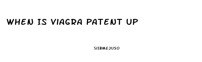 When Is Viagra Patent Up