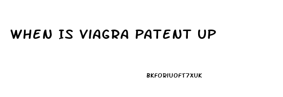 When Is Viagra Patent Up