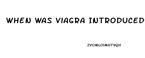 When Was Viagra Introduced