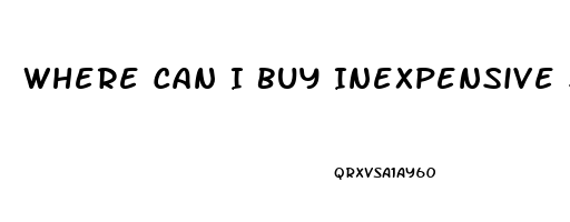 Where Can I Buy Inexpensive Sildenafil