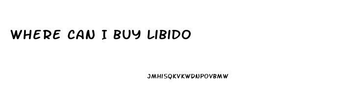 Where Can I Buy Libido