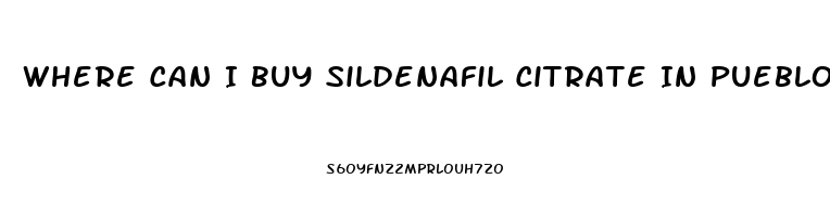 Where Can I Buy Sildenafil Citrate In Pueblo Co