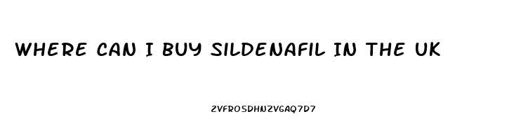 Where Can I Buy Sildenafil In The Uk