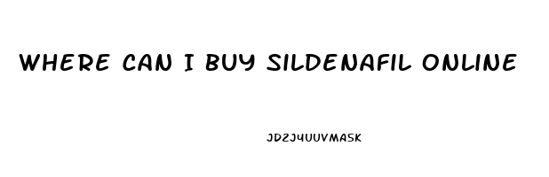 Where Can I Buy Sildenafil Online