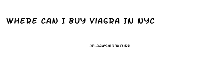 Where Can I Buy Viagra In Nyc