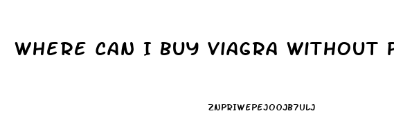 Where Can I Buy Viagra Without Prescription