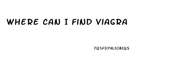 Where Can I Find Viagra