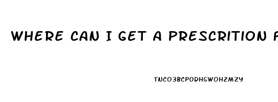 Where Can I Get A Prescrition For Sildenafil Citrate Online