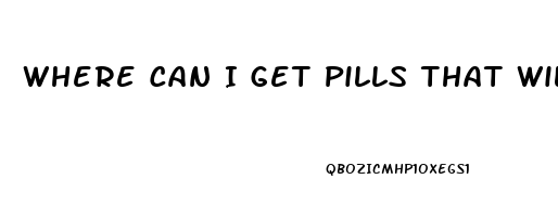 Where Can I Get Pills That Will Make Your Erection Longer