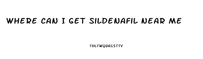 Where Can I Get Sildenafil Near Me