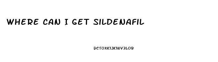 Where Can I Get Sildenafil