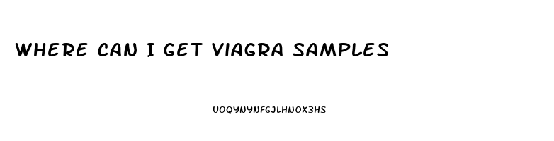 Where Can I Get Viagra Samples