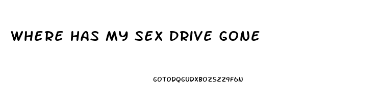 Where Has My Sex Drive Gone