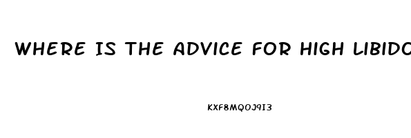 Where Is The Advice For High Libido Christian Wives