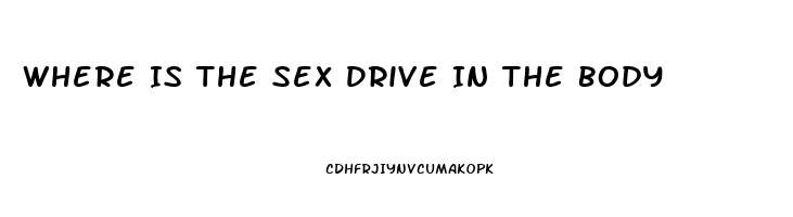 Where Is The Sex Drive In The Body