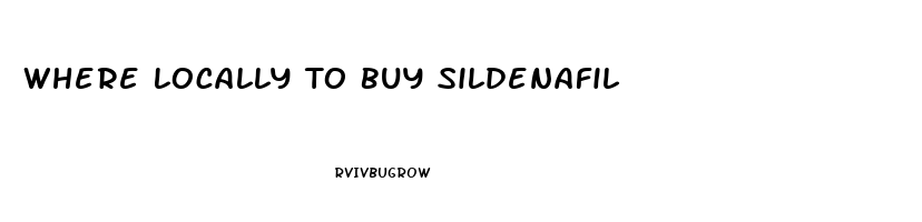 Where Locally To Buy Sildenafil