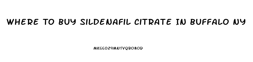 Where To Buy Sildenafil Citrate In Buffalo Ny