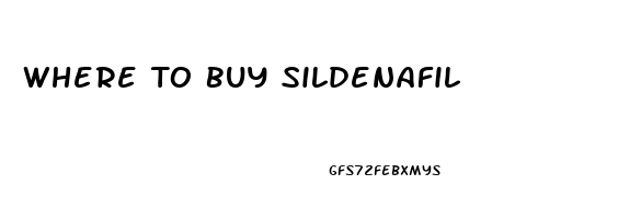 Where To Buy Sildenafil