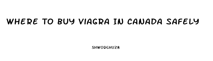 Where To Buy Viagra In Canada Safely