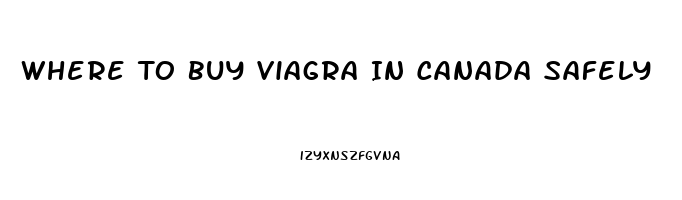 Where To Buy Viagra In Canada Safely