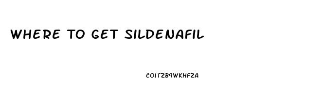 Where To Get Sildenafil