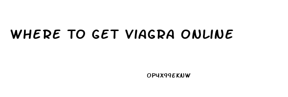 Where To Get Viagra Online