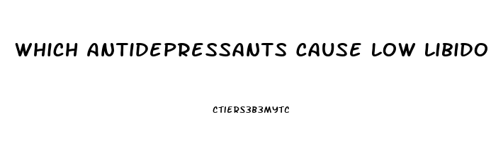 Which Antidepressants Cause Low Libido