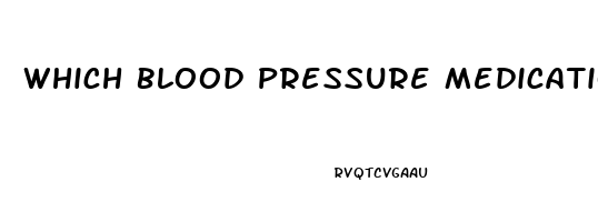 Which Blood Pressure Medications Cause Impotence