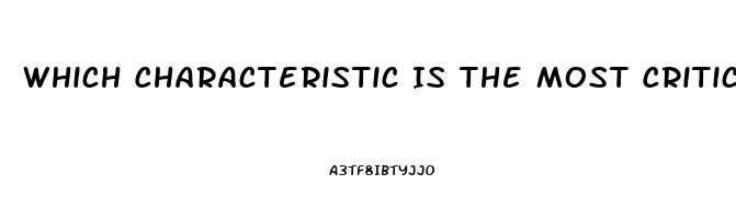 Which Characteristic Is The Most Critical Index Of Nervous System Dysfunction