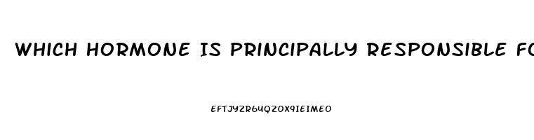 Which Hormone Is Principally Responsible For Sex Drive In Women